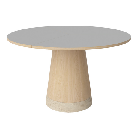 Piro Esstisch aus Eiche / Furnier geölt Ø125 cm - ZEN ZONE Furniture