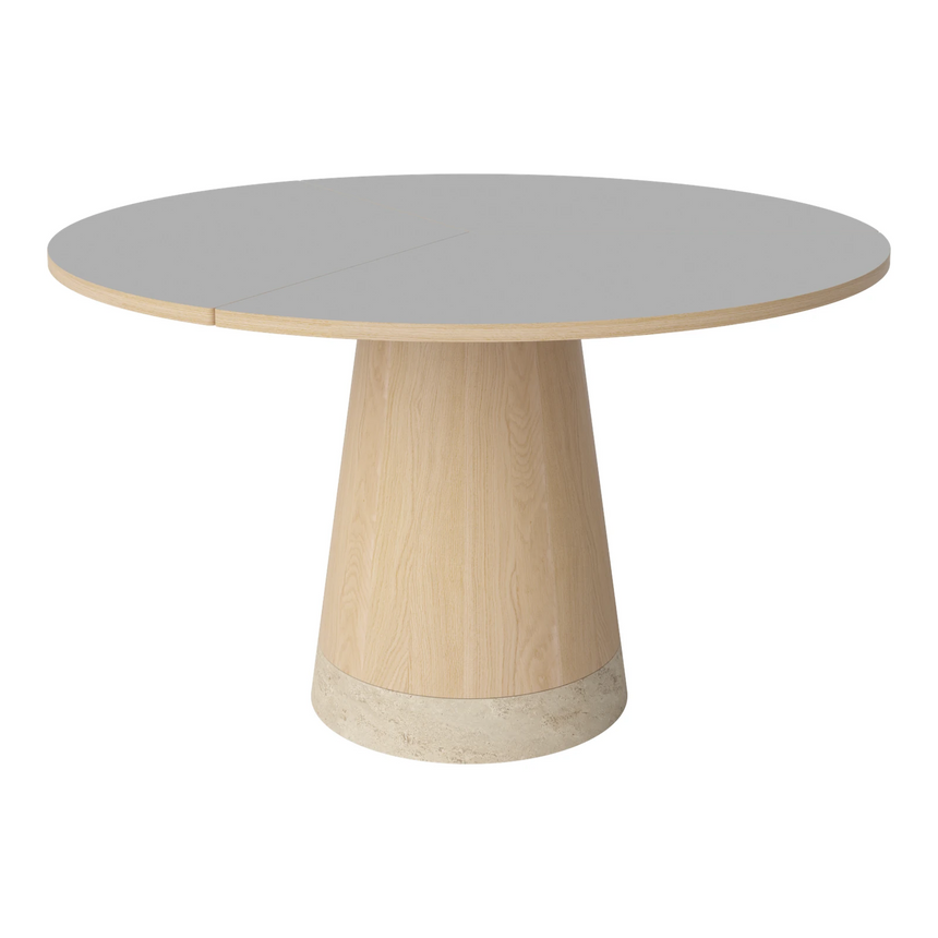 Piro Esstisch aus Eiche / Furnier geölt Ø125 cm - ZEN ZONE Furniture