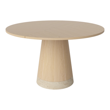 Piro Esstisch aus Eiche / Furnier geölt Ø125 cm - ZEN ZONE Furniture