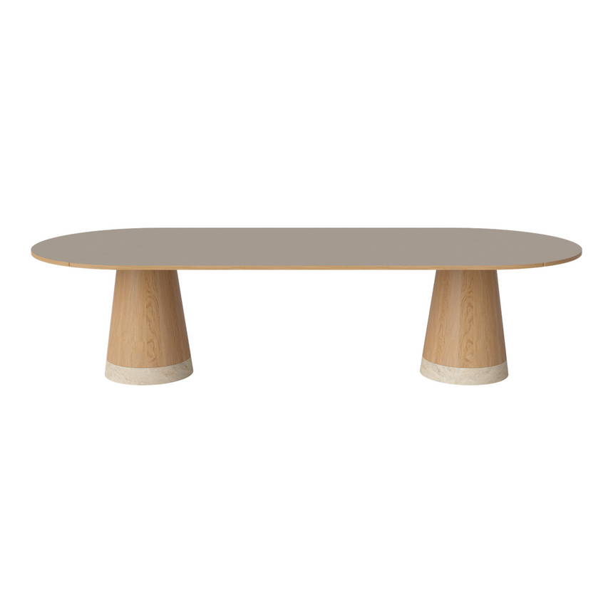 Piro Grand Esstisch aus Eiche / Furnier 305x125 cm - ZEN ZONE Furniture