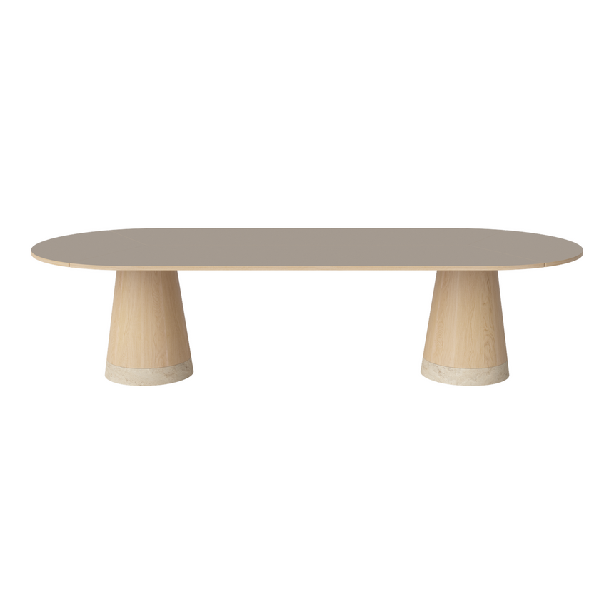 Piro Grand Esstisch aus Eiche / Furnier 305x125 cm - ZEN ZONE Furniture