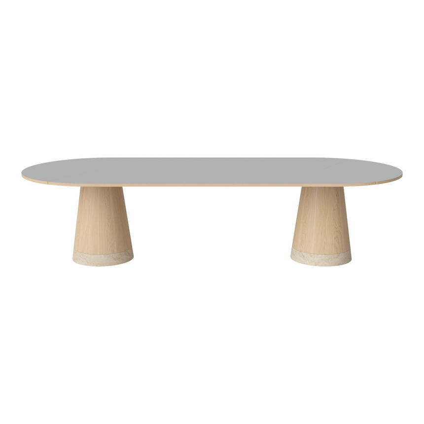 Piro Grand Esstisch aus Eiche / Furnier 305x125 cm - ZEN ZONE Furniture