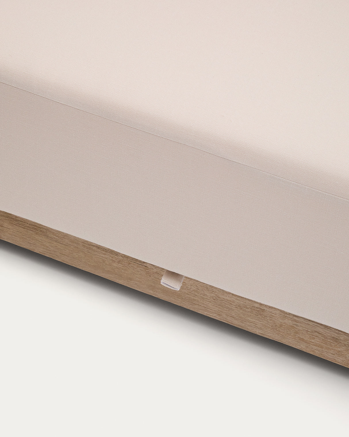 3-Sitzer-Sofa Ambra aus massivem Akazienholz mit hellem Finish 249 cm - ZEN ZONE Furniture