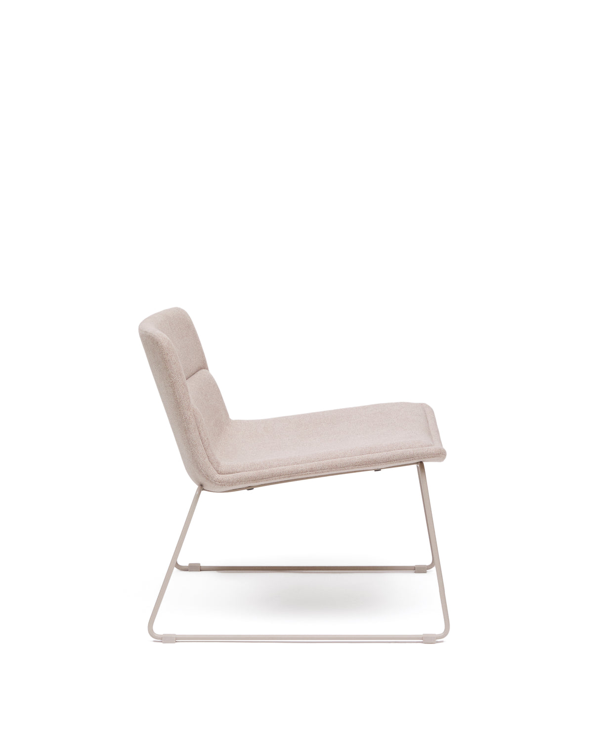Sessel Zahara beige Stahl mit beigefarbenem Finish FSC 100% - ZEN ZONE Furniture