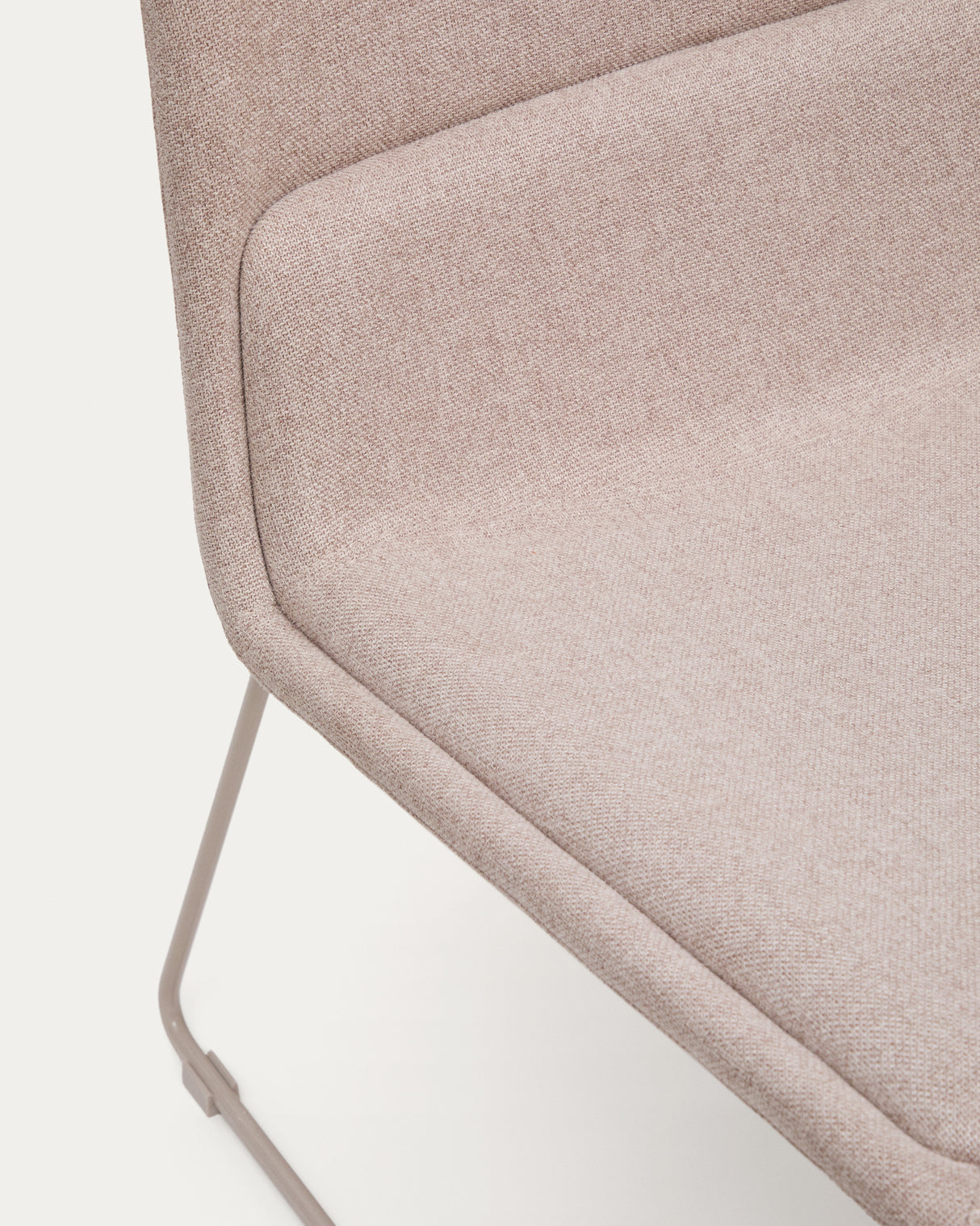 Sessel Zahara beige Stahl mit beigefarbenem Finish FSC 100% - ZEN ZONE Furniture