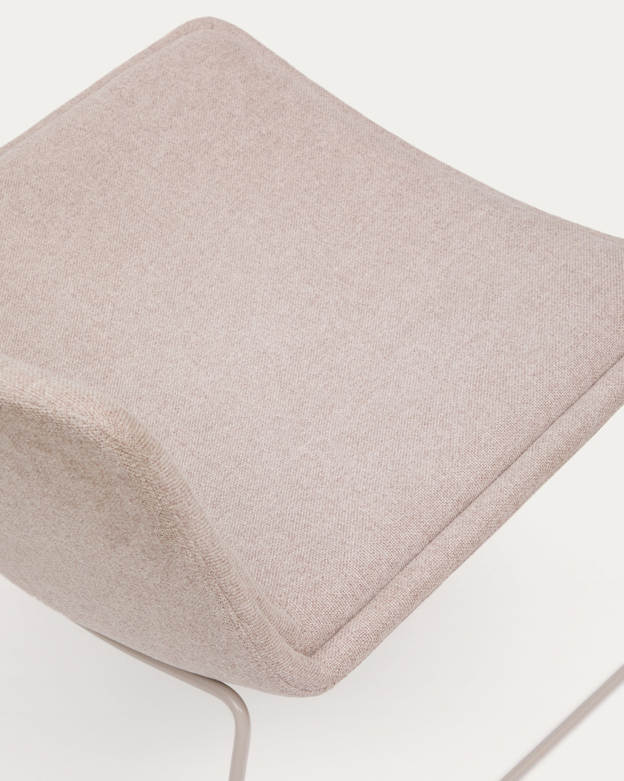 Sessel Zahara beige Stahl mit beigefarbenem Finish FSC 100% - ZEN ZONE Furniture