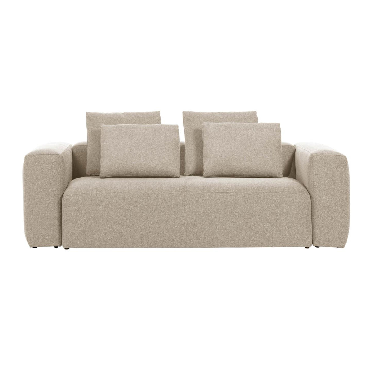 Blok 3-Sitzer Sofa beige 240 cm - ZEN ZONE Furniture