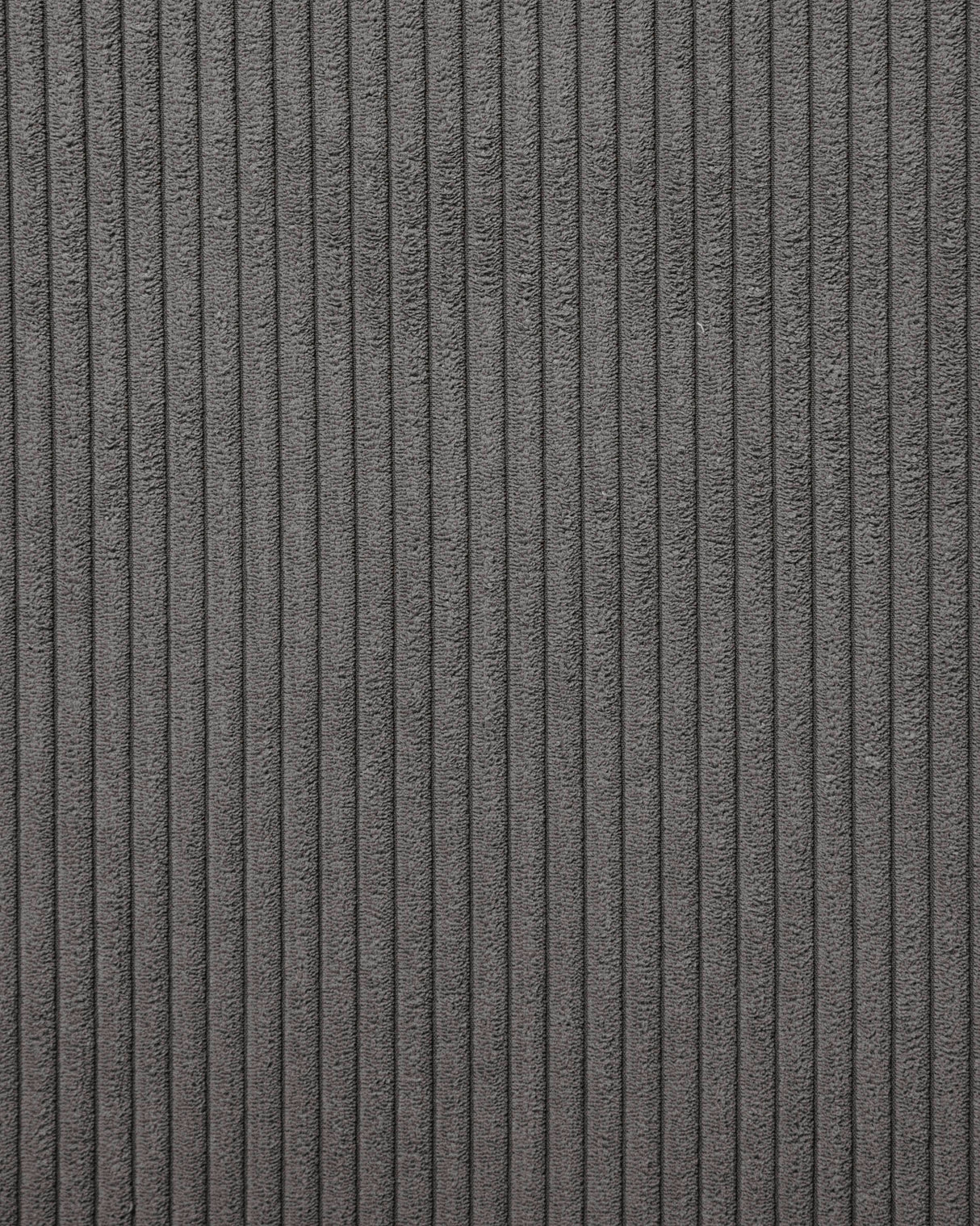 Blok 2-Sitzer-Sofa mit Chaiselongue rechts breiter Cord grau 240 cm - ZEN ZONE Furniture