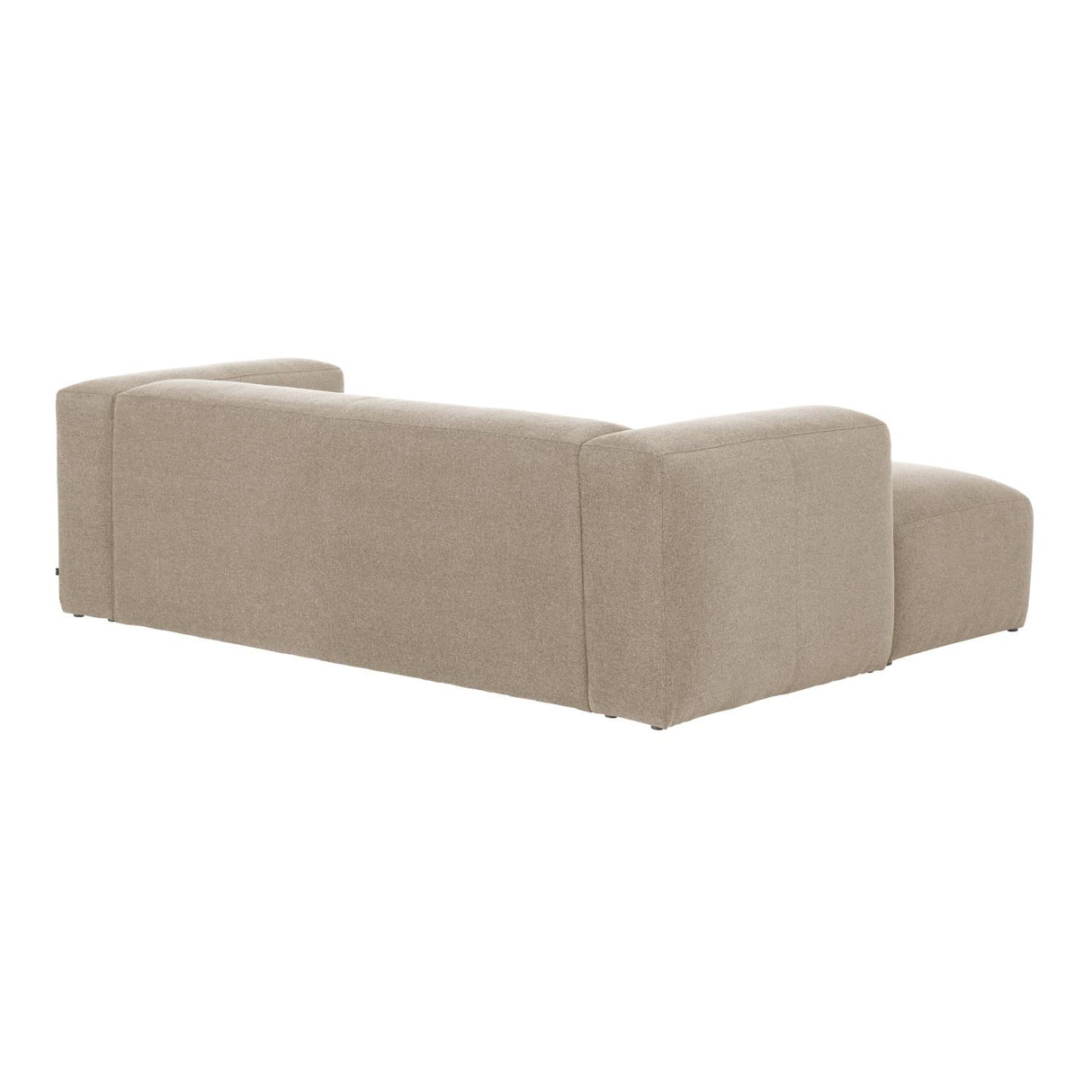 Blok 2-Sitzer Sofa mit Chaiselongue links beige 240 cm - ZEN ZONE Furniture