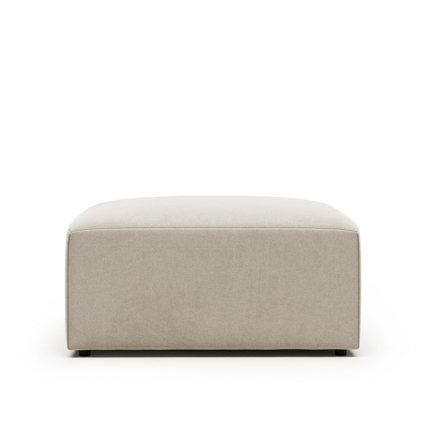 Blok Pouf beige 90 x 70 cm - ZEN ZONE Furniture