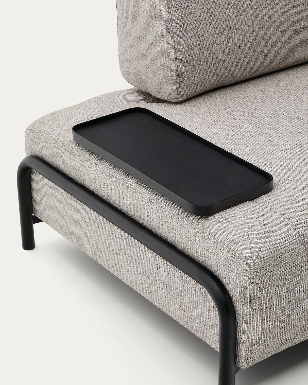 Compo 3-Sitzer Sofa beige mit kleinem Tablett 232 cm - ZEN ZONE Furniture