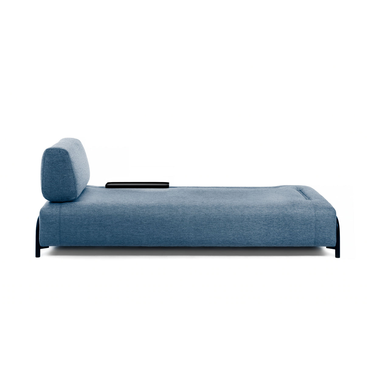 Compo 3-Sitzer Sofa blau mit kleinem Tablett 232 cm - ZEN ZONE Furniture