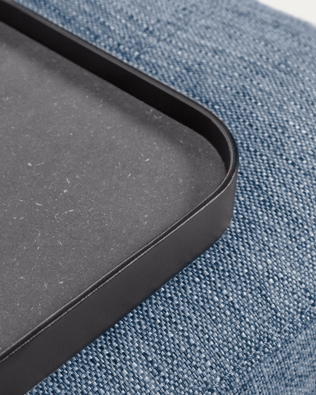 Compo 3-Sitzer Sofa blau mit kleinem Tablett 232 cm - ZEN ZONE Furniture