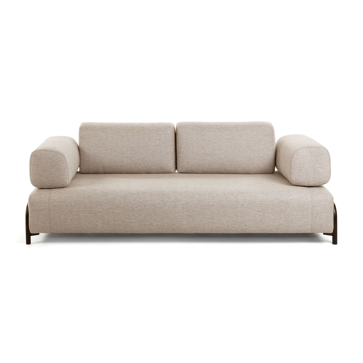 Compo 3-Sitzer Sofa beige-grau 232 cm - ZEN ZONE Furniture