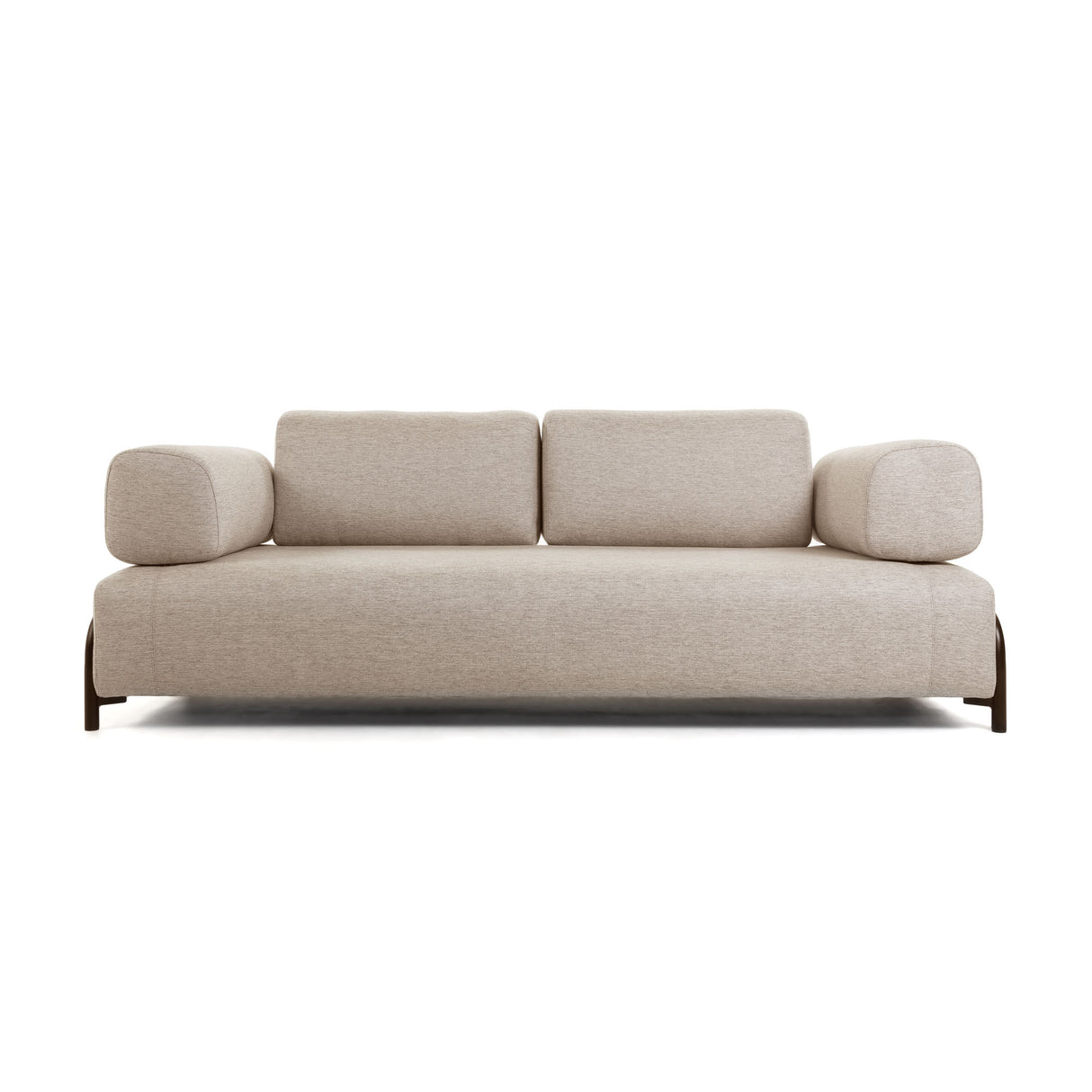 Compo 3-Sitzer Sofa beige-grau 232 cm - ZEN ZONE Furniture