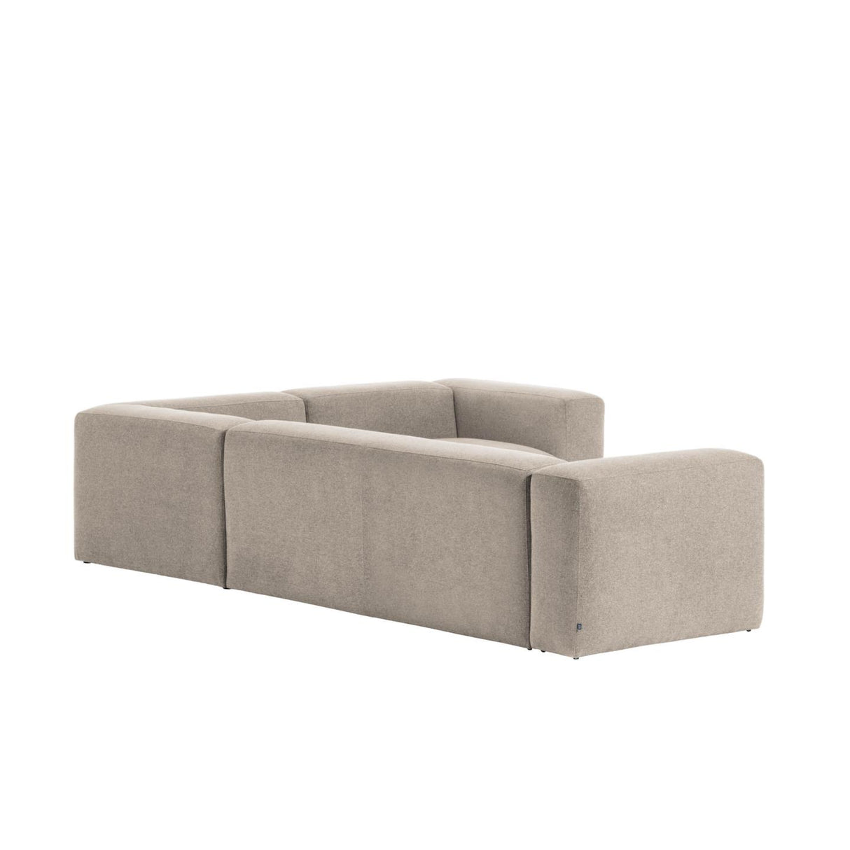 Blok 4-Sitzer-Ecksofa beige 320 x 230 cm / 230 x 320 cm - ZEN ZONE Furniture