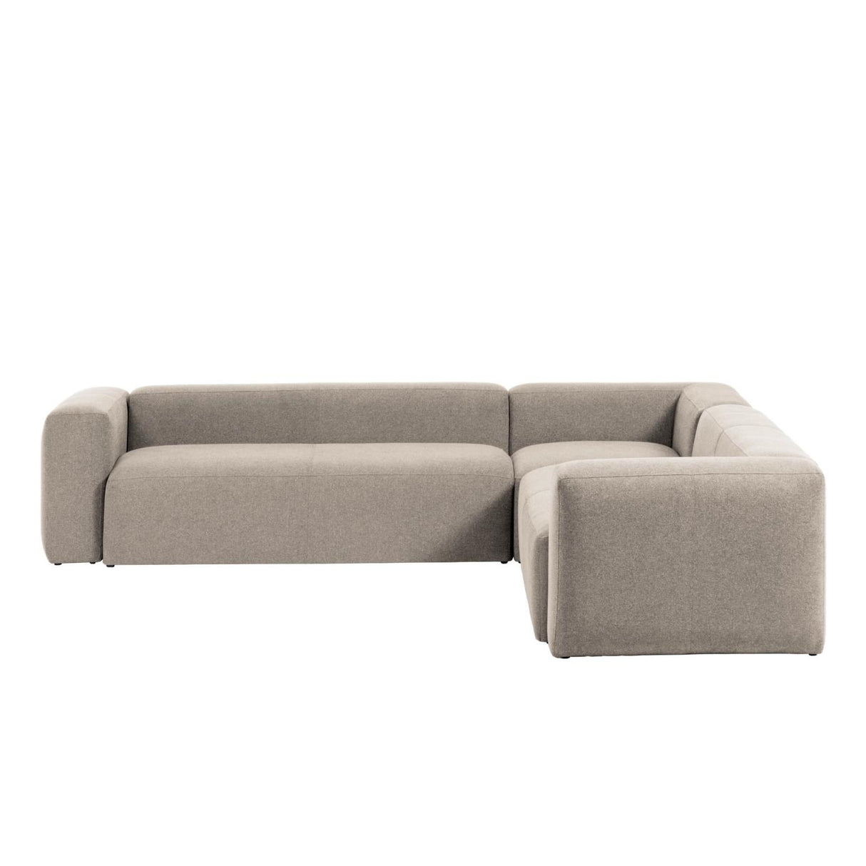 Blok 6-Sitzer Ecksofa in beige 320 x 320 cm - ZEN ZONE Furniture
