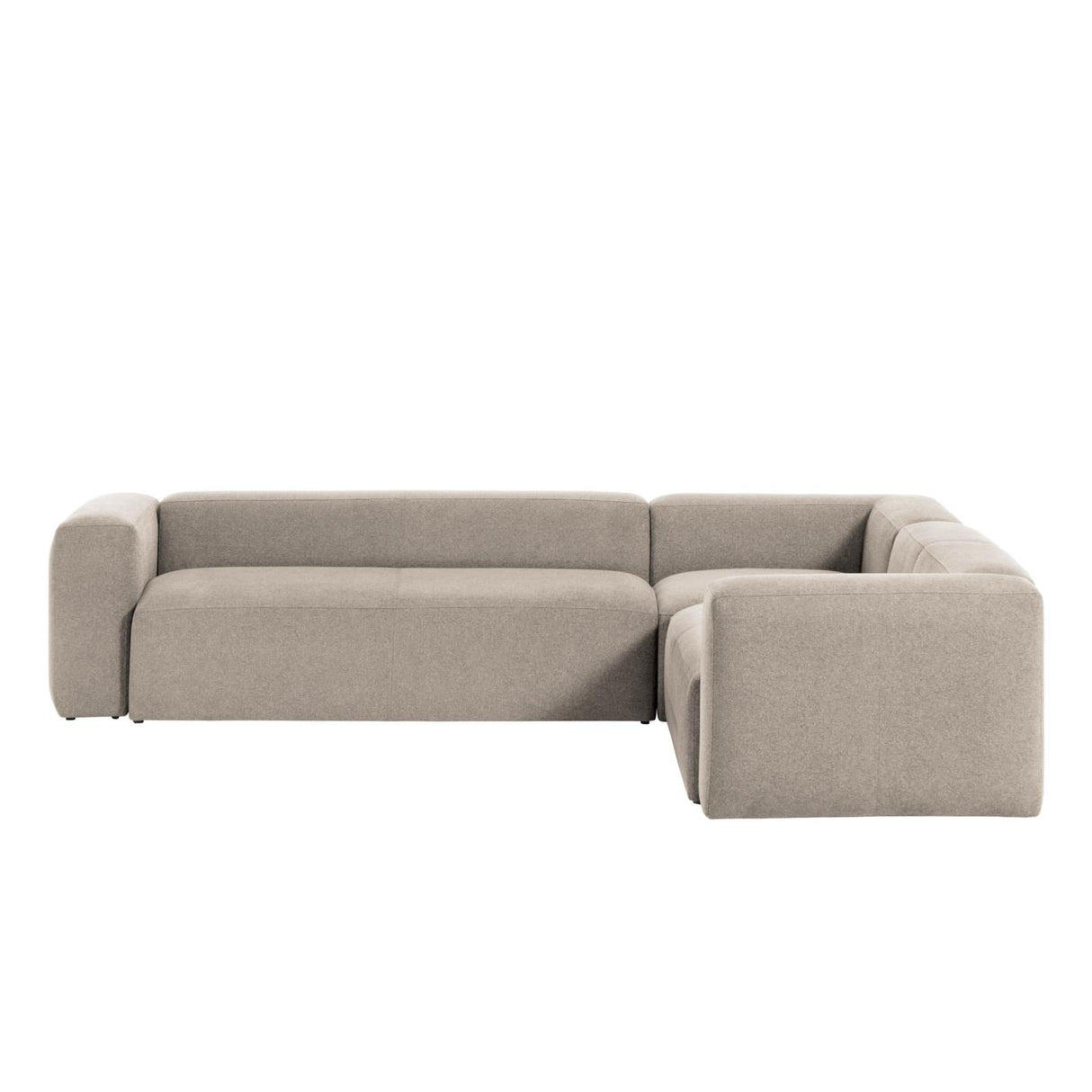 Blok 5-Sitzer-Ecksofa in Beige 320 x 290 cm / 290 x 320 cm - ZEN ZONE Furniture