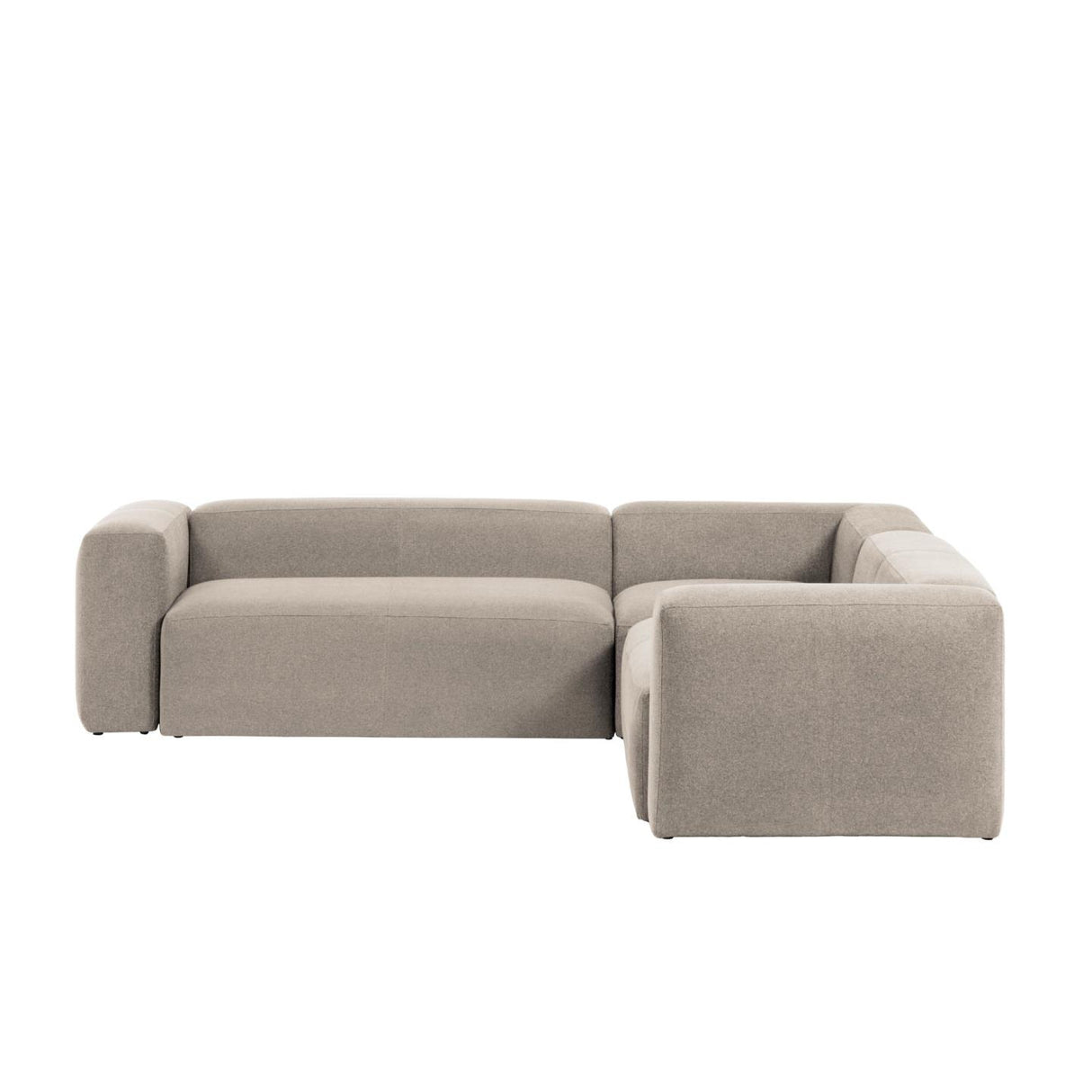 Blok 4-Sitzer Ecksofa beige 290 x 290 cm - ZEN ZONE Furniture