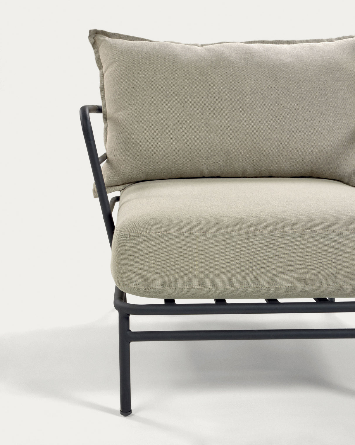 Mareluz Sessel aus schwarzem Stahl - ZEN ZONE Furniture