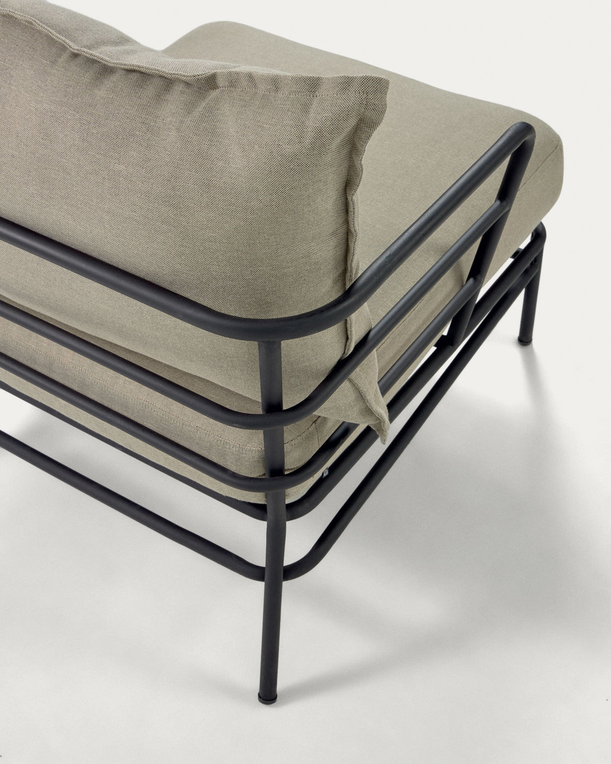 Mareluz Sessel aus schwarzem Stahl - ZEN ZONE Furniture