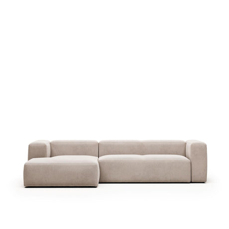 Blok 3-Sitzer-Sofa 300 cm beige - ZEN ZONE