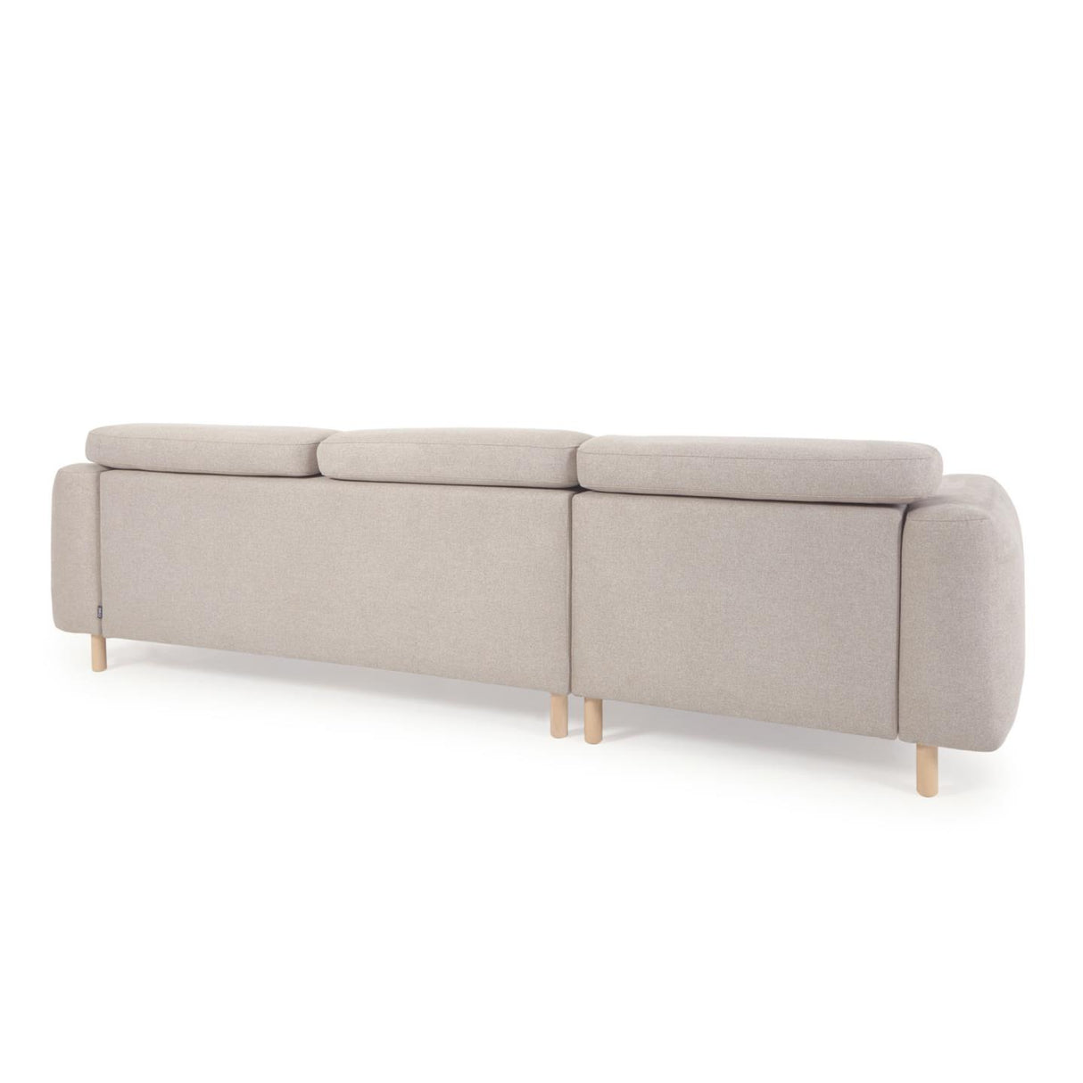 Singa 3-Sitzer Sofa mit Chaiselongue links beige 296 cm - ZEN ZONE Furniture
