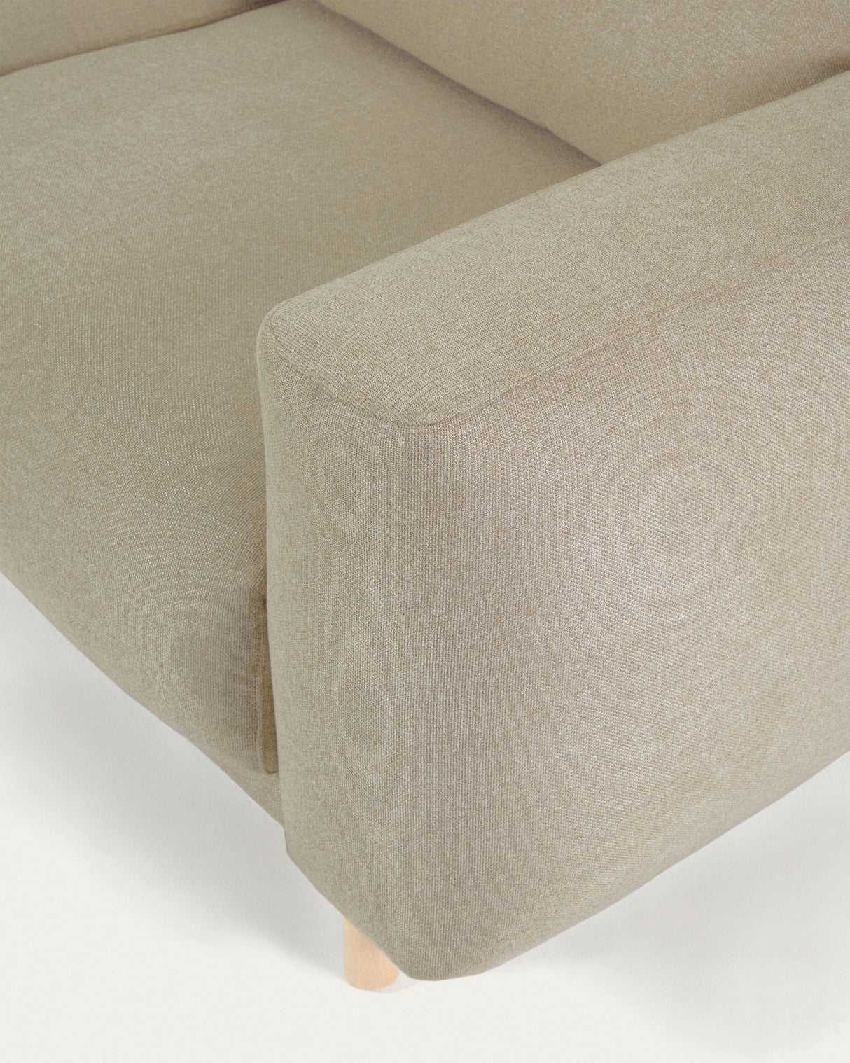 Singa 3-Sitzer Sofa mit Chaiselongue links beige 296 cm - ZEN ZONE Furniture