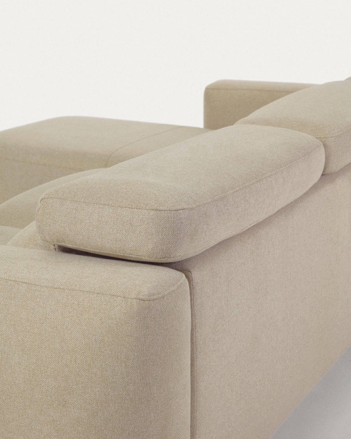 Singa 3-Sitzer Sofa mit Chaiselongue links beige 296 cm - ZEN ZONE Furniture