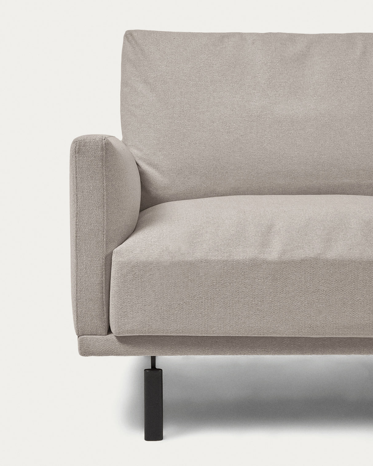 Galene 3-Sitzer Sofa beige mit Chaiselongue rechts 254 cm - ZEN ZONE Furniture