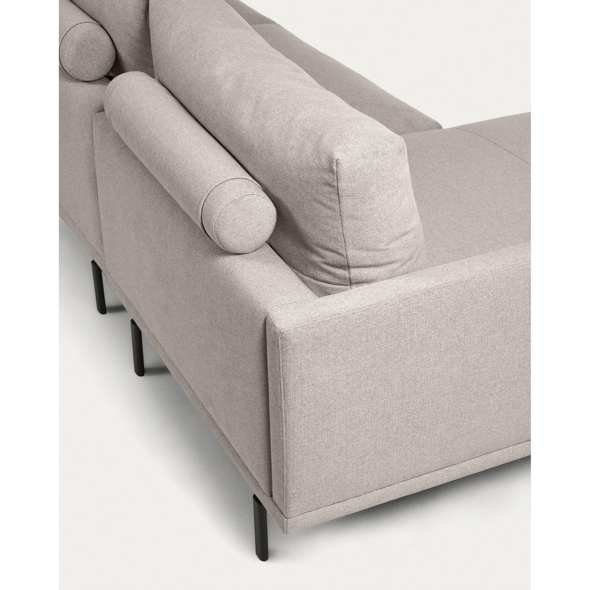 Galene 3-Sitzer Sofa beige mit Chaiselongue links 194 cm - ZEN ZONE