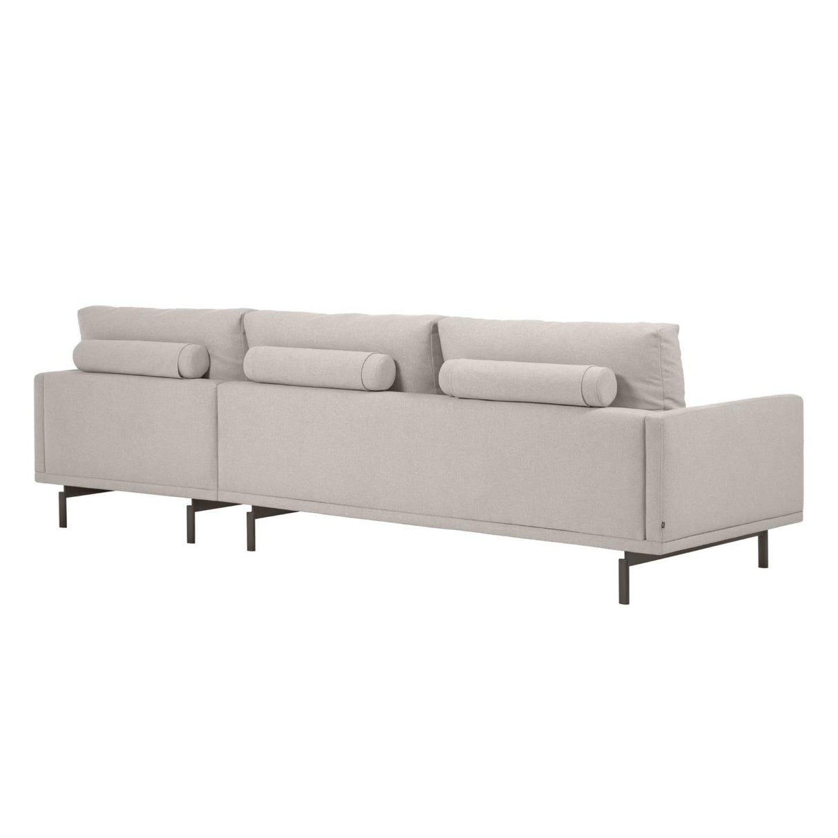 Galene 4-Sitzer Sofa beige mit Chaiselongue rechts 314 cm - ZEN ZONE Furniture