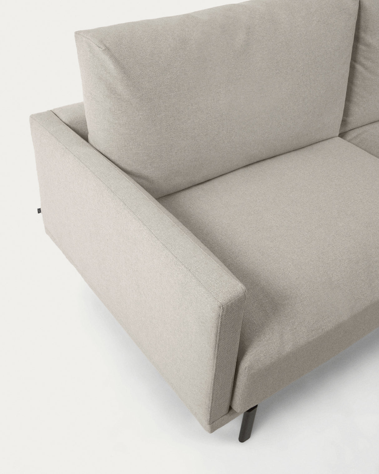 Galene 4-Sitzer Sofa beige mit Chaiselongue rechts 314 cm - ZEN ZONE Furniture