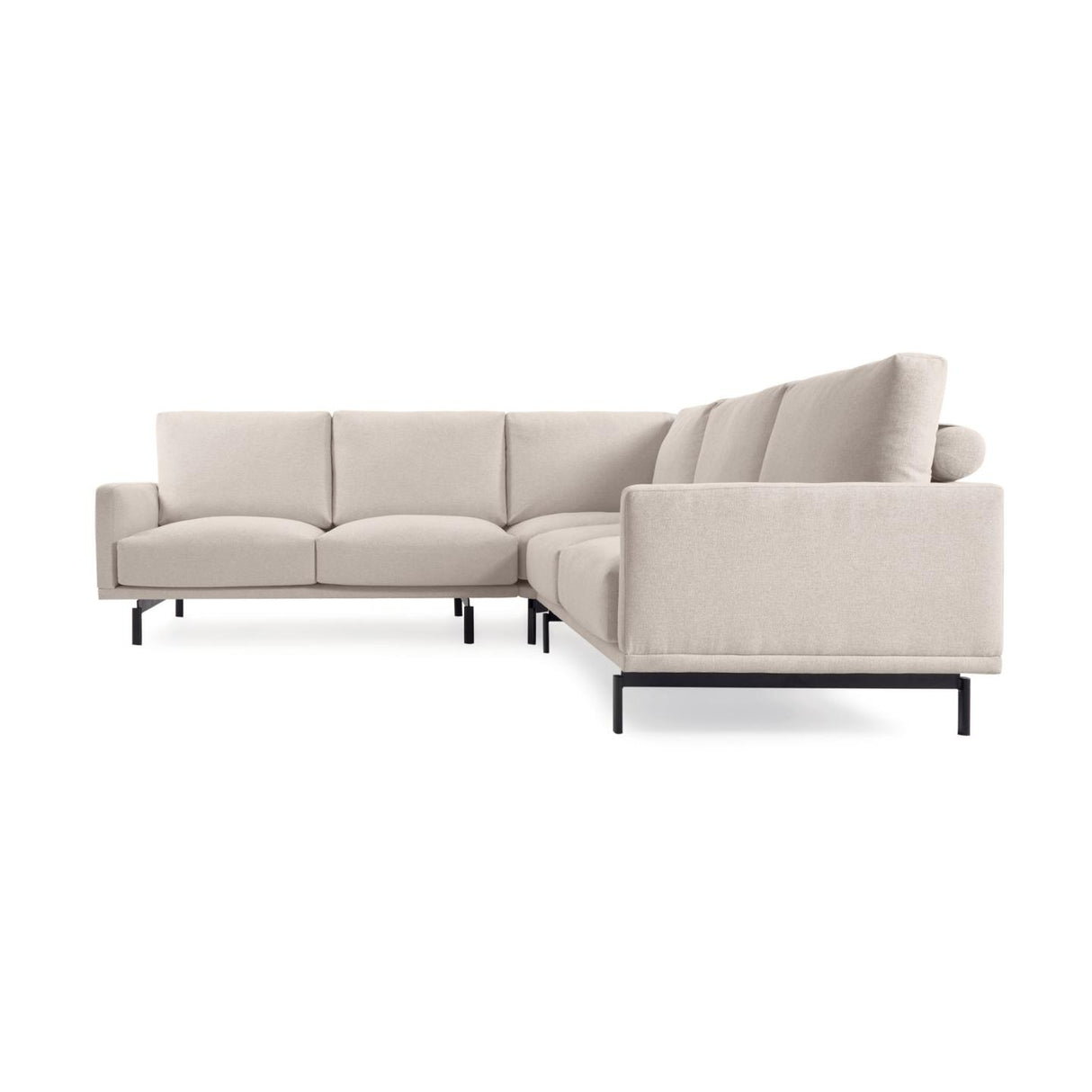 Galene 4-Sitzer Ecksofa beige 267 x 267 cm - ZEN ZONE