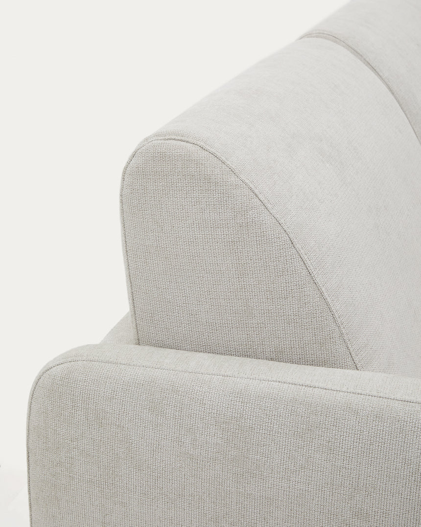 Nuala Schlafsofa 2-Sitzer in Perlweiß 164 cm - ZEN ZONE Furniture