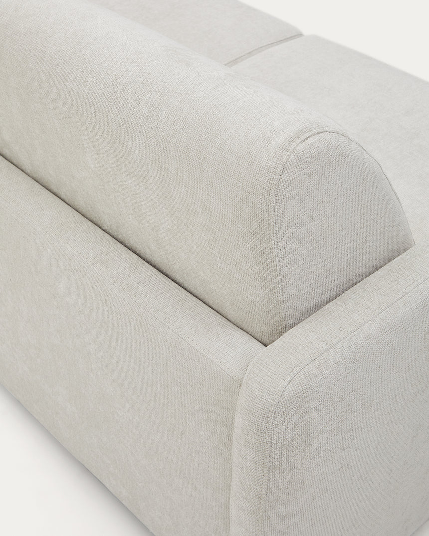 Nuala Schlafsofa 2-Sitzer in Perlweiß 164 cm - ZEN ZONE Furniture