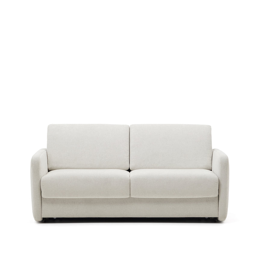 Nuala Schlafsofa 3-Sitzer in Perlweiß 204 cm - ZEN ZONE Furniture