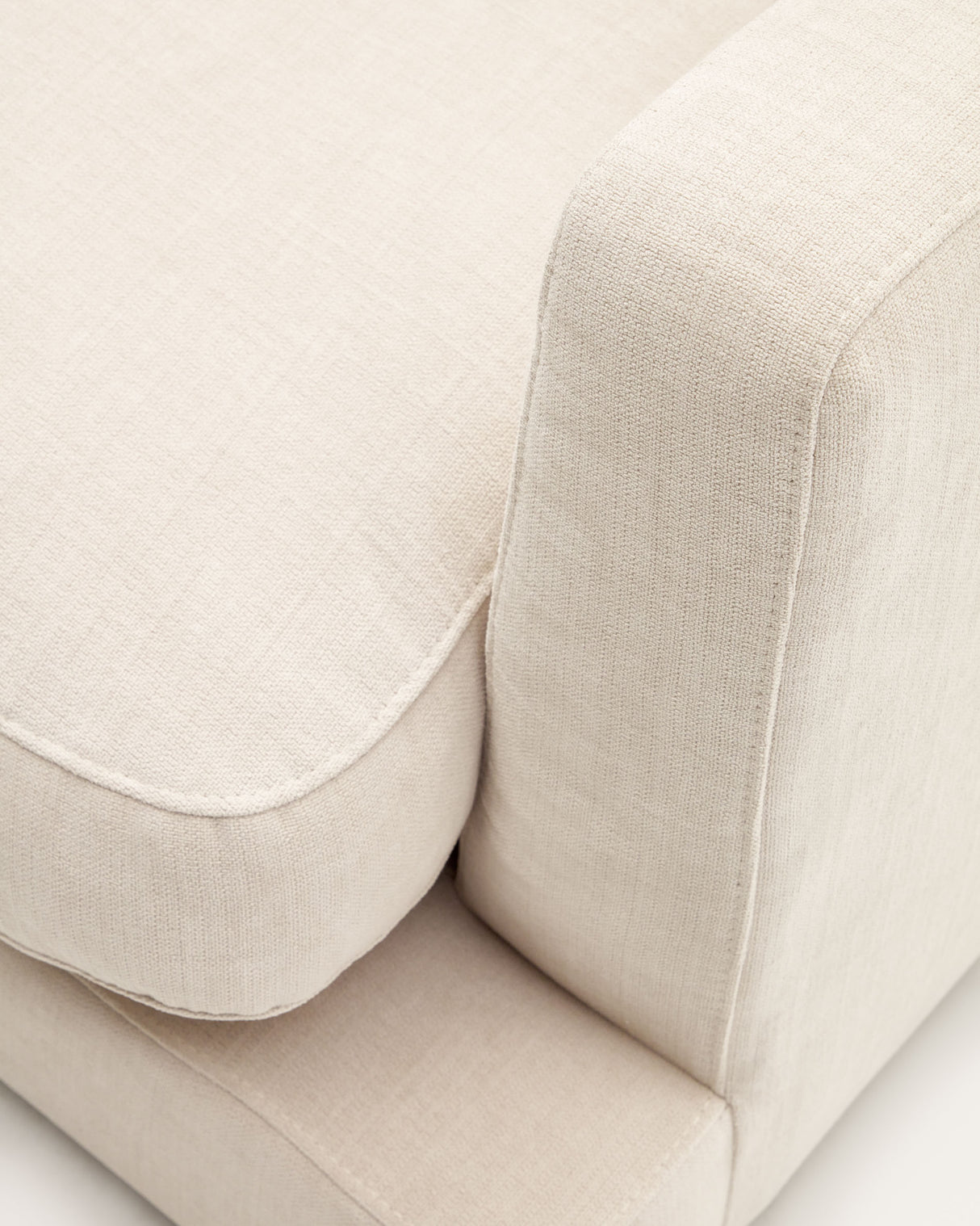 Gala 3-Sitzer Sofa beige 210 cm - ZEN ZONE Furniture