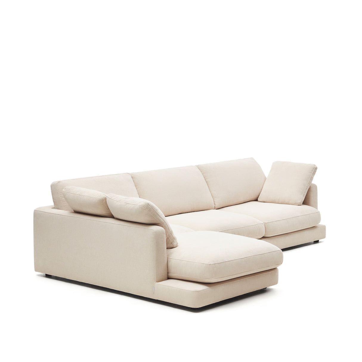 Gala 4-Sitzer-Sofa mit Chaiselongue links beige 300 cm - ZEN ZONE Furniture