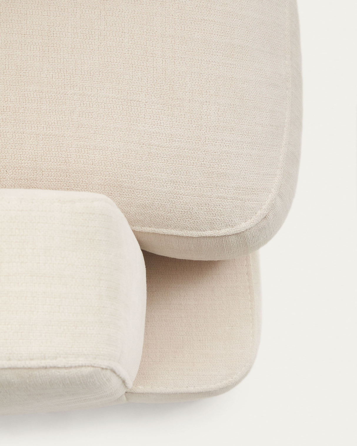 Gala 4-Sitzer-Sofa mit Chaiselongue rechts beige 300 cm - ZEN ZONE Furniture