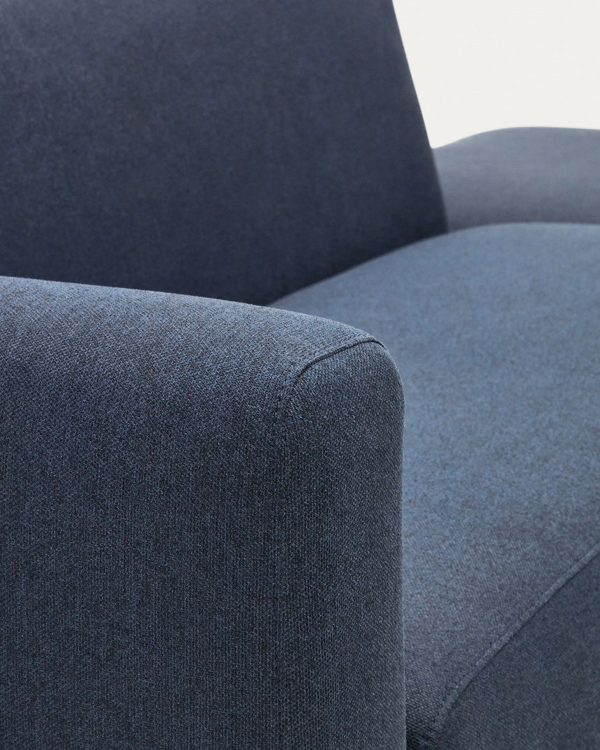 Neom modulares 2-Sitzer-Sofa mit Randmodul Blau 244 cm - ZEN ZONE Furniture