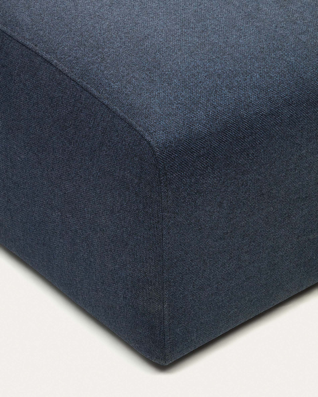 Neom Pouf Randmodul in Blau 75 x 89 cm - ZEN ZONE Furniture
