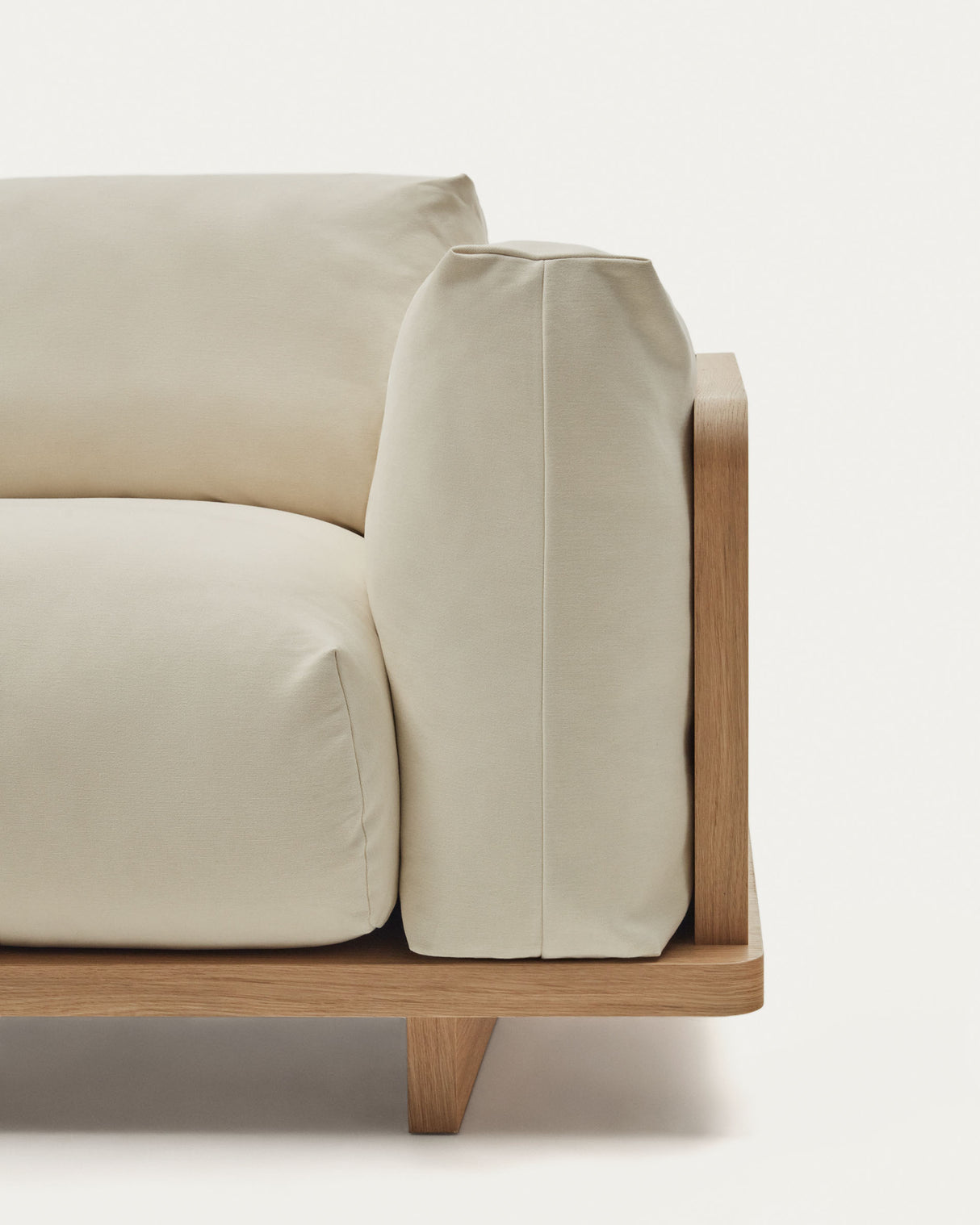 Oaq 3-Sitzer-Sofa beige 225 cm - ZEN ZONE Furniture