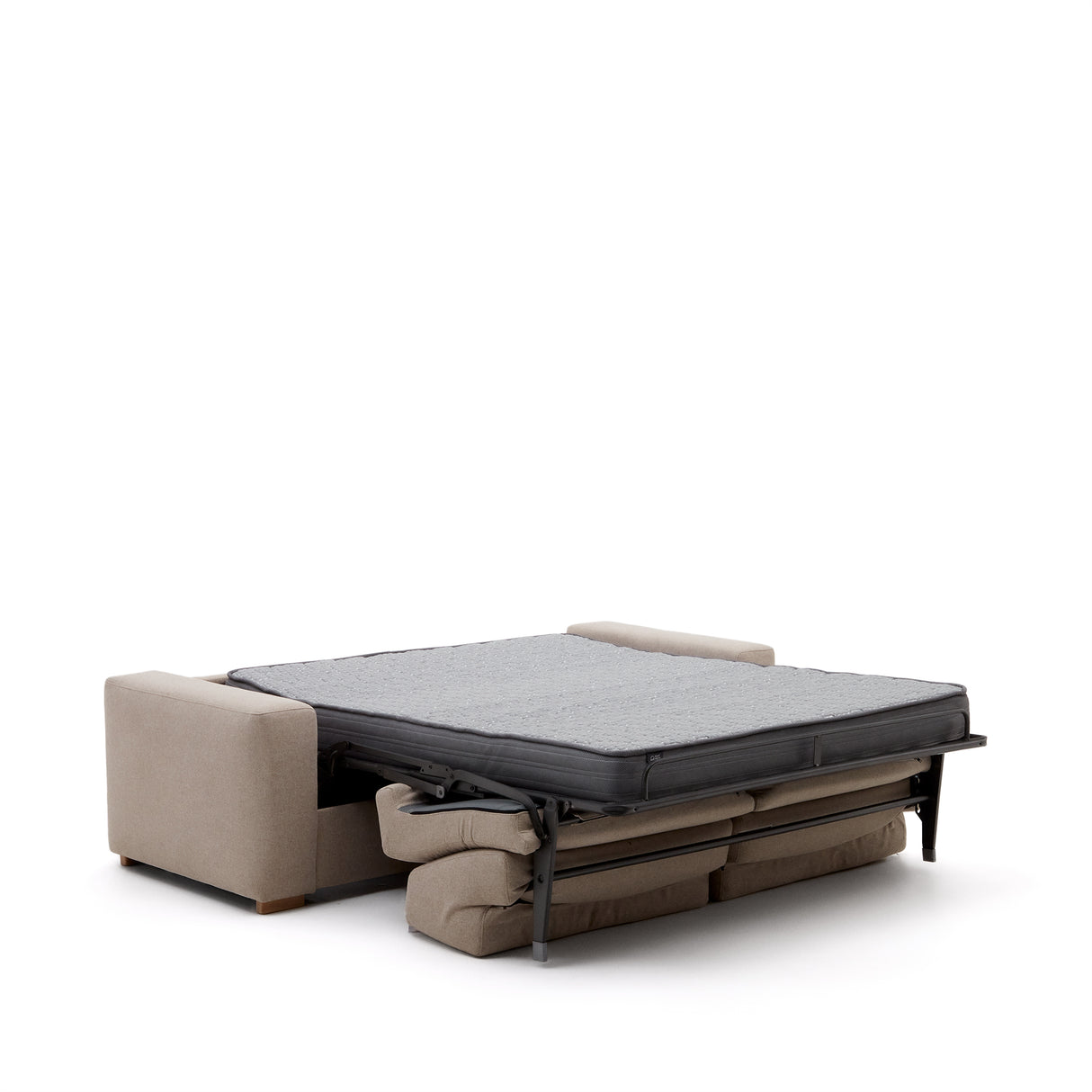 Anley 3-Sitzer-Bettsofa in Beige 224 cm (Bett 160) - ZEN ZONE Furniture
