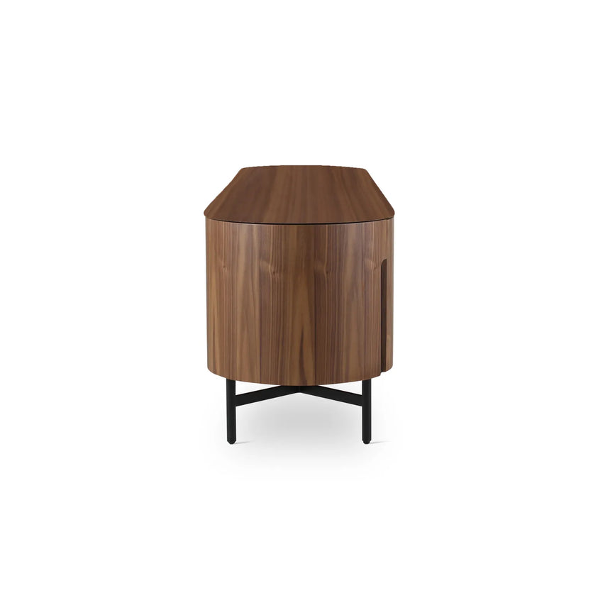 TV-Schrank AMANDINE aus Walnuss, 220×50×60 cm - ZEN ZONE Furniture