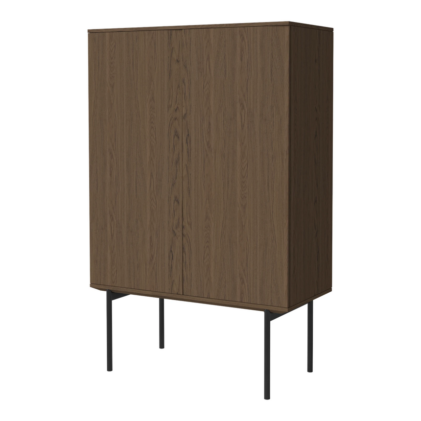 Silent Highboard, oak, oiled, 100x45 cm