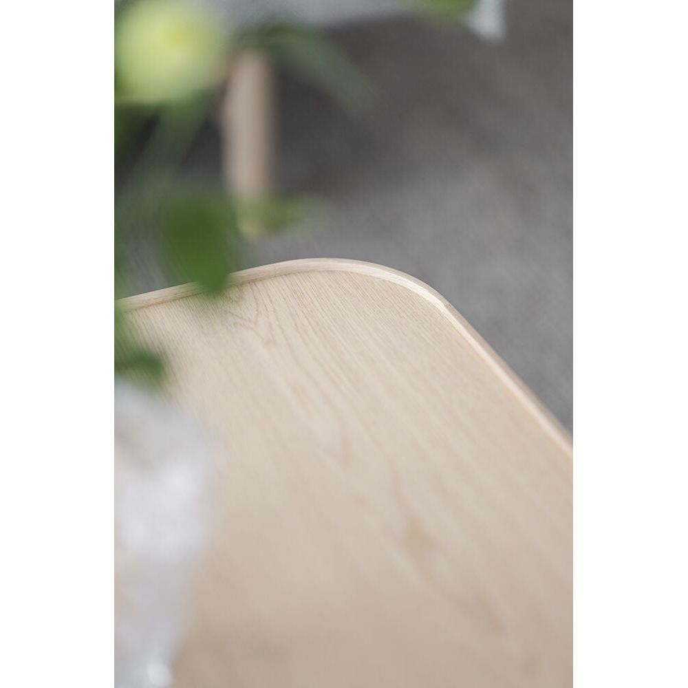 SULLIVAN Couchtisch Weiß pigmentiert 60x60x37cm - ZEN ZONE