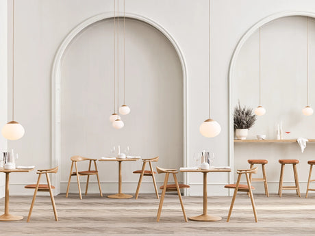 Swing Esstischstuhl aus geölter Eiche – Gepolstert, Leder, Cognac - ZEN ZONE Furniture