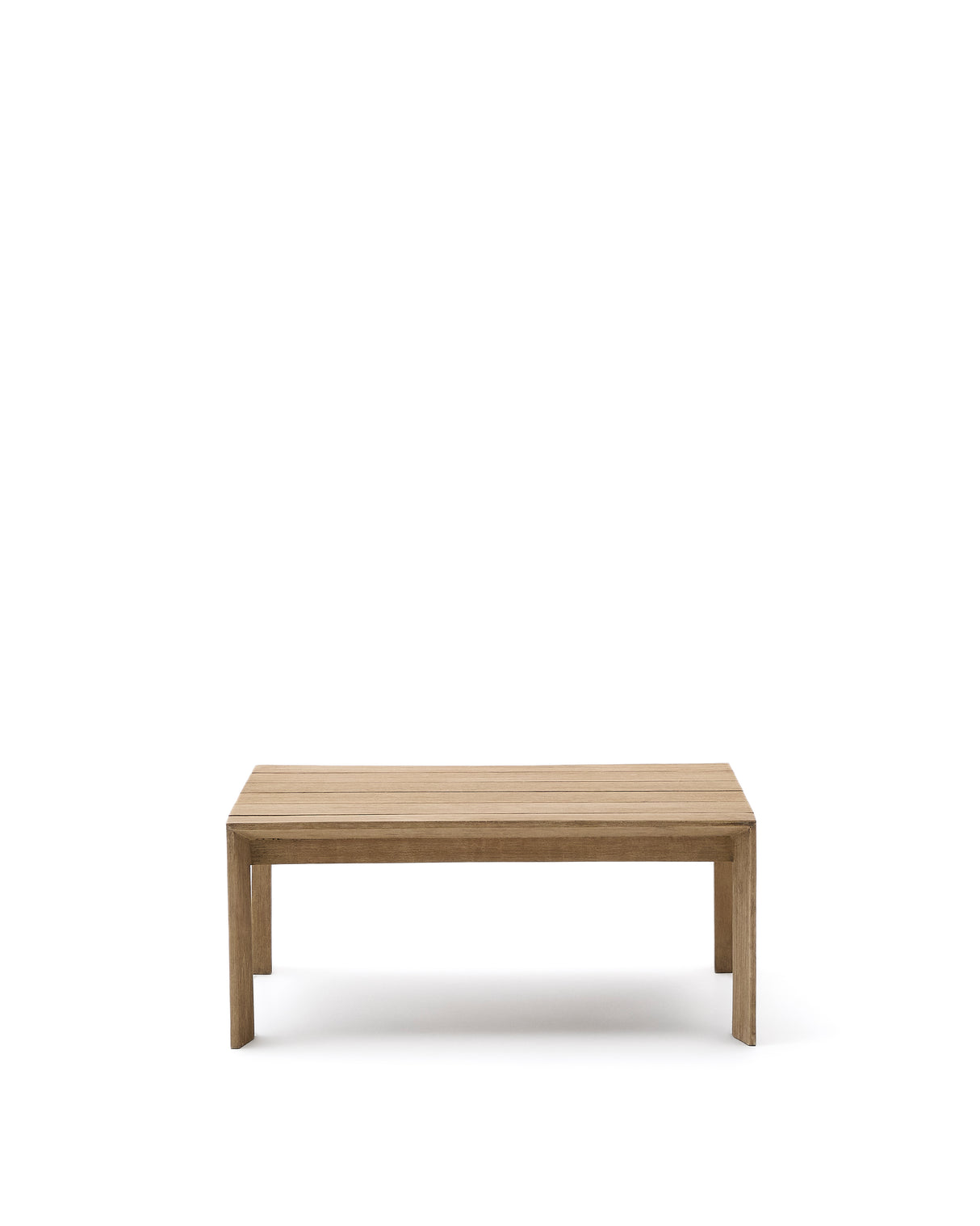Couchtisch Ambra aus massivem Akazienholz mit hellem Finish 82,5 x 82,5 cm FSC 100% - ZEN ZONE Furniture