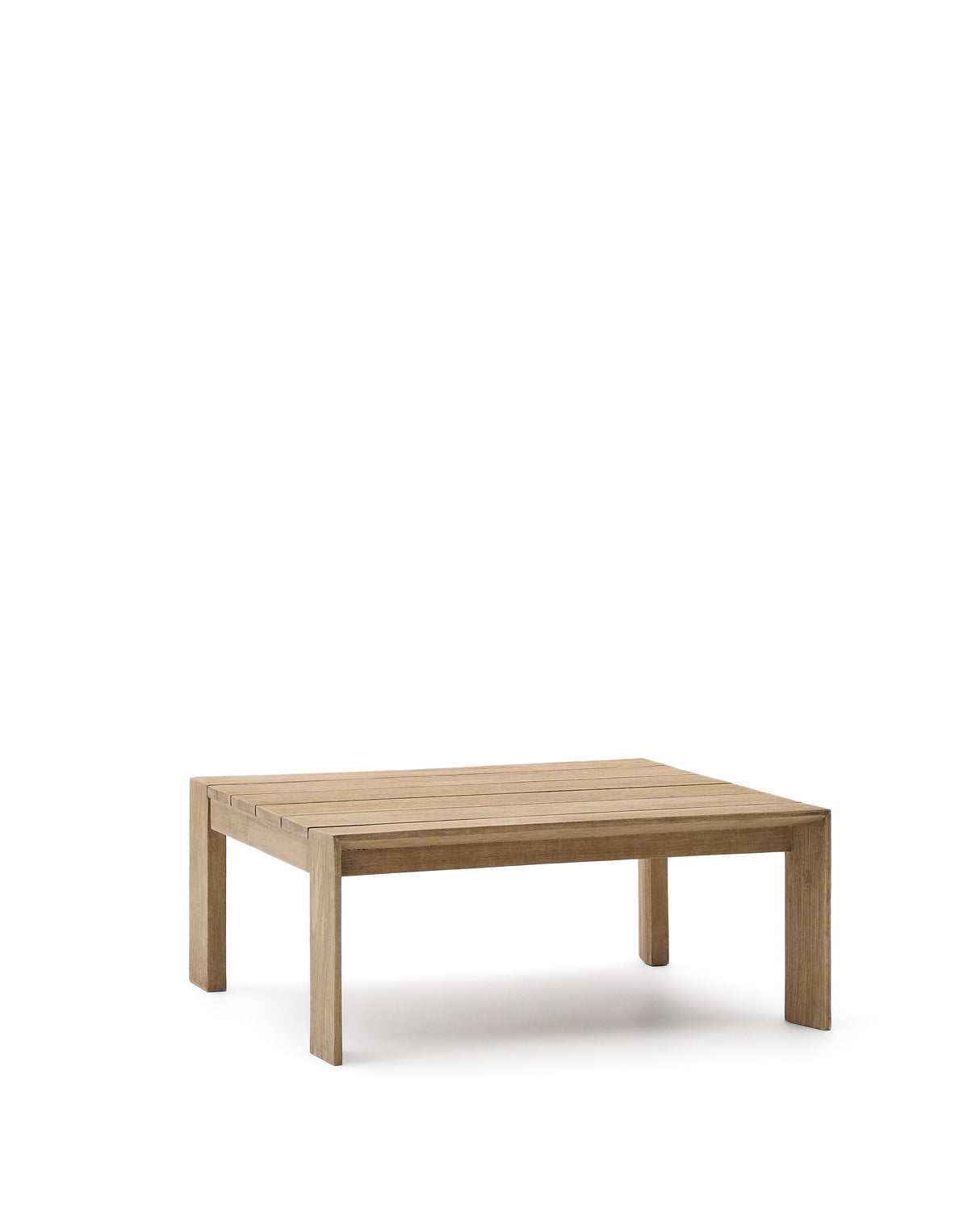 Couchtisch Ambra aus massivem Akazienholz mit hellem Finish 82,5 x 82,5 cm FSC 100% - ZEN ZONE Furniture